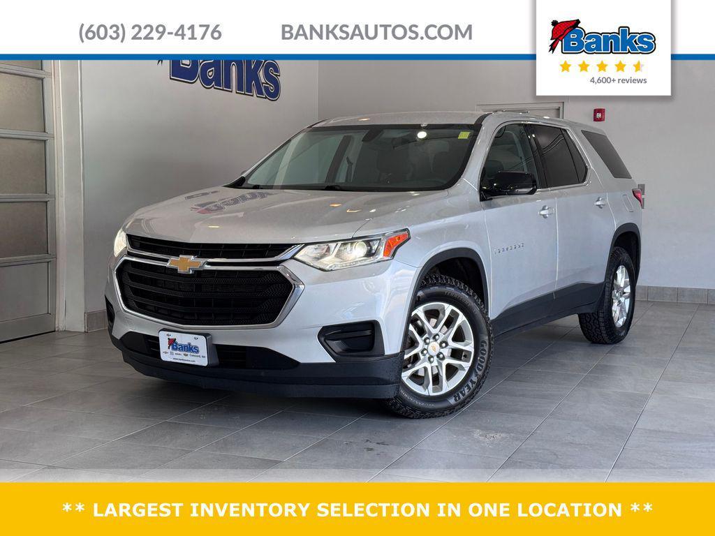 used 2020 Chevrolet Traverse car, priced at $19,487