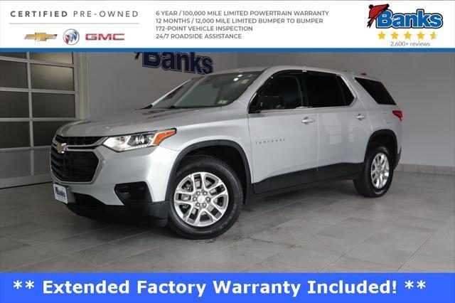 used 2020 Chevrolet Traverse car, priced at $19,987