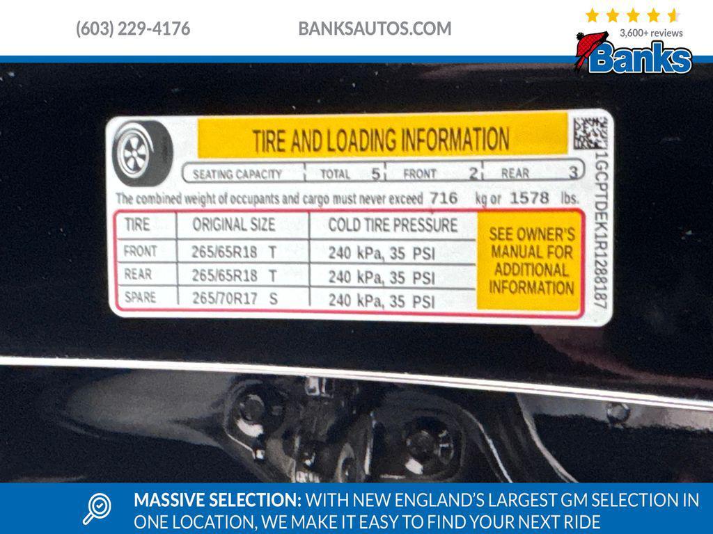 used 2024 Chevrolet Colorado car, priced at $38,487