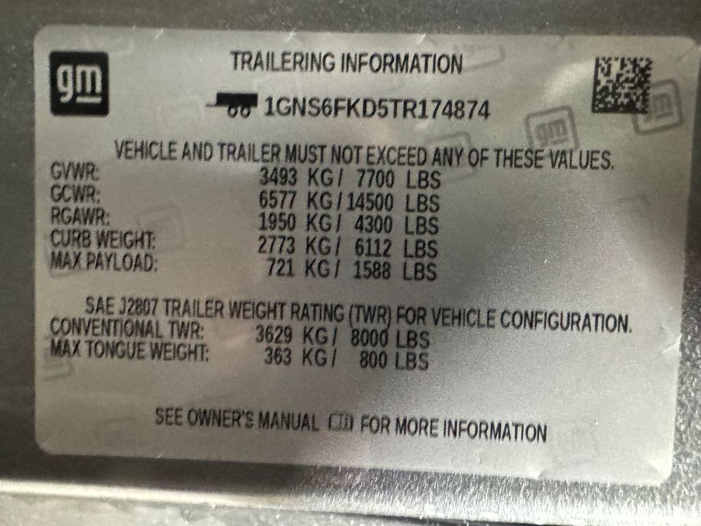 new 2026 Chevrolet Suburban car, priced at $85,985