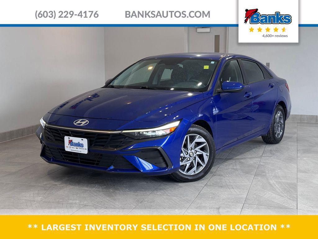 used 2024 Hyundai Elantra car, priced at $18,487