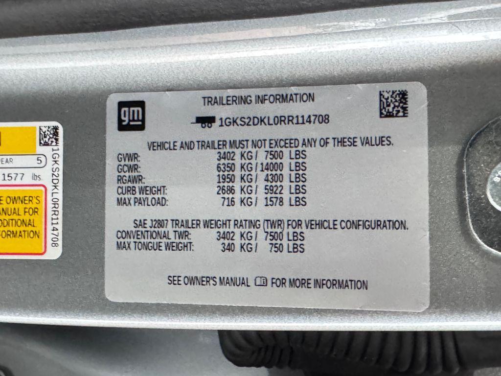 2024 Sterling Metallic GMC Yukon