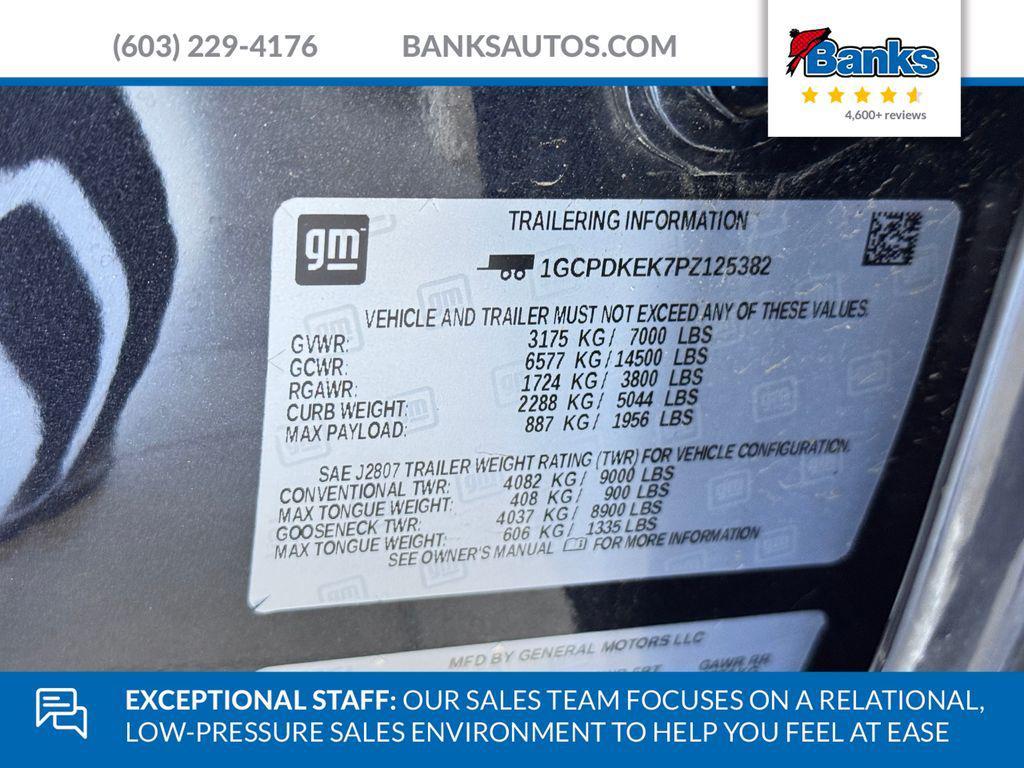 used 2023 Chevrolet Silverado 1500 car, priced at $37,487