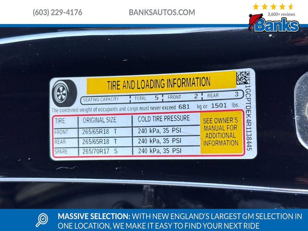 used 2024 Chevrolet Colorado car, priced at $38,487