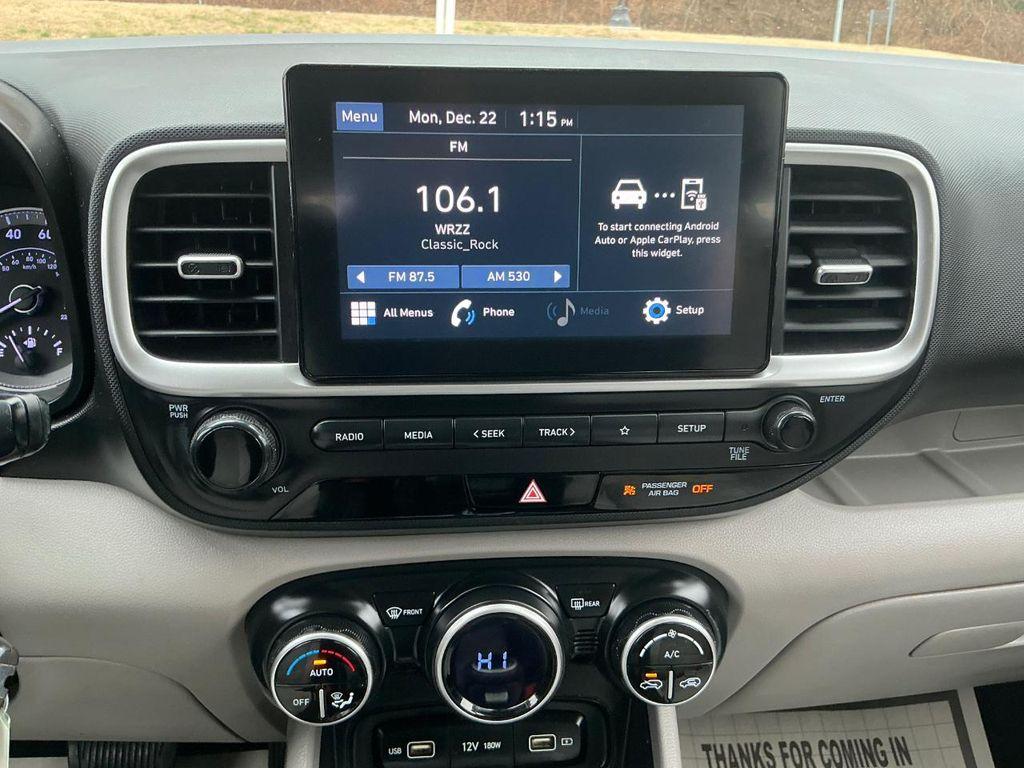 used 2022 Hyundai Venue car, priced at $15,125