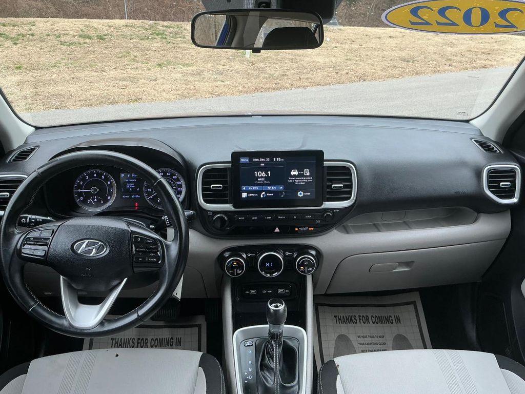 used 2022 Hyundai Venue car, priced at $15,125