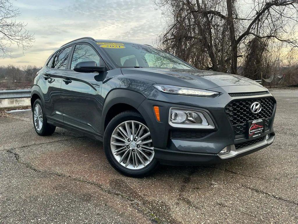 used 2021 Hyundai Kona car, priced at $16,550