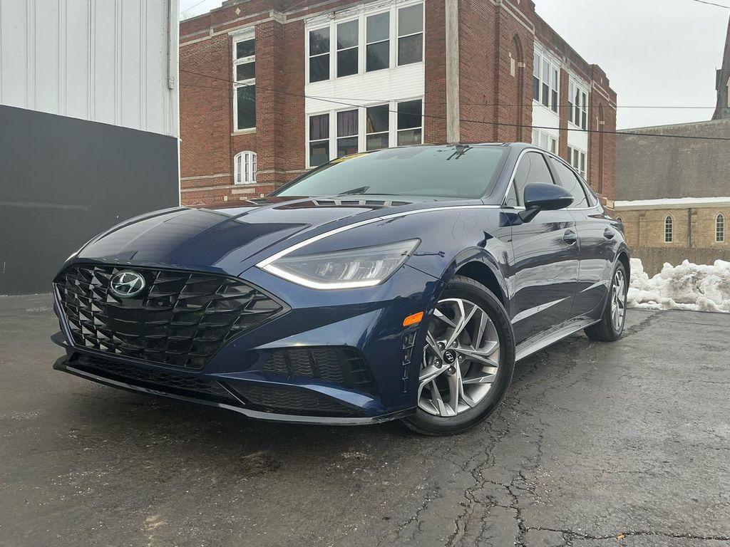 used 2021 Hyundai Sonata car, priced at $19,225