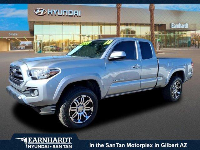 used 2018 Toyota Tacoma car, priced at $26,999