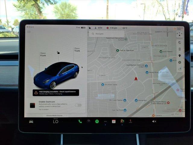 used 2018 Tesla Model 3 car, priced at $17,599