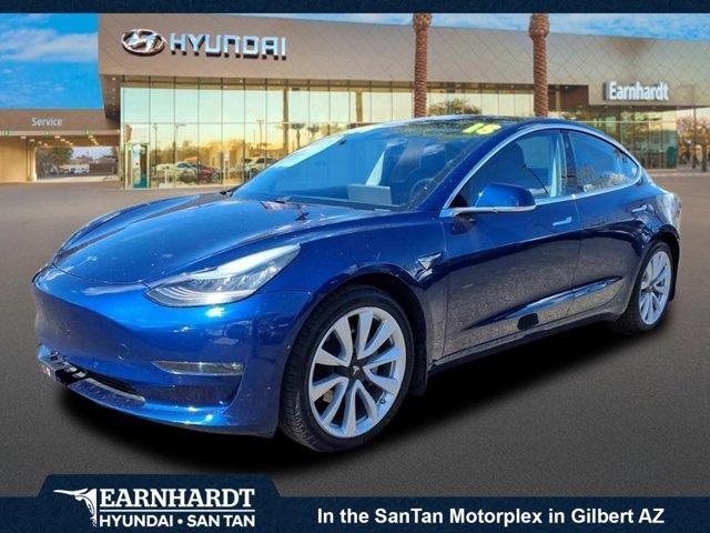 used 2018 Tesla Model 3 car, priced at $17,599