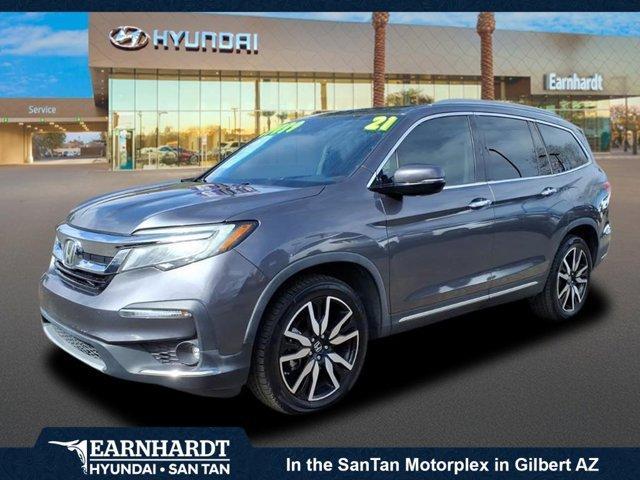 used 2021 Honda Pilot car, priced at $27,499