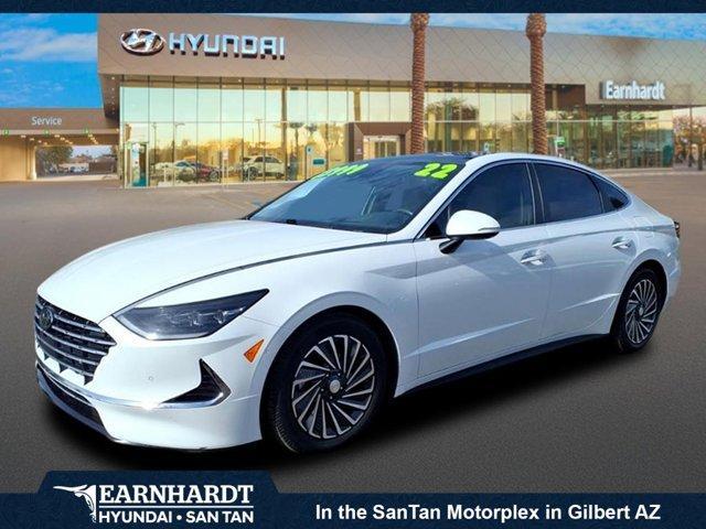 used 2022 Hyundai Sonata Hybrid car, priced at $22,999