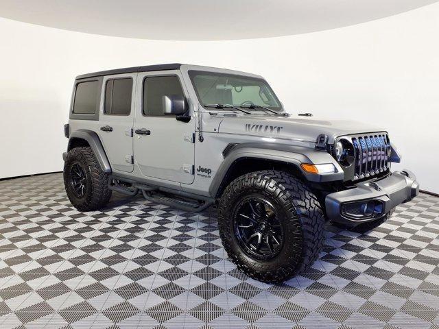 used 2021 Jeep Wrangler Unlimited car, priced at $29,999