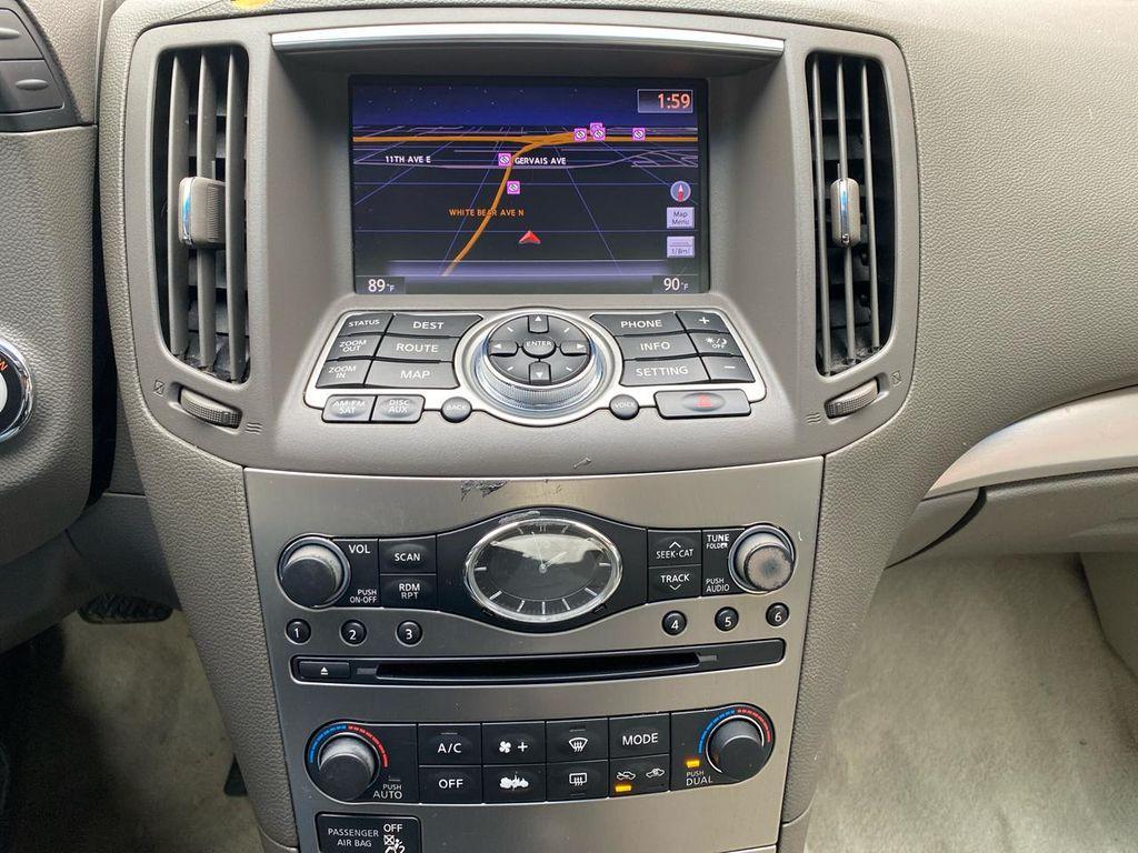 used 2011 INFINITI G37x car, priced at $9,744