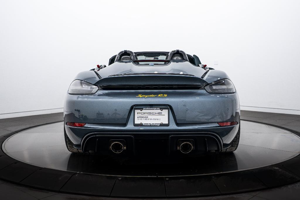 used 2025 Porsche 718 Spyder car, priced at $206,990