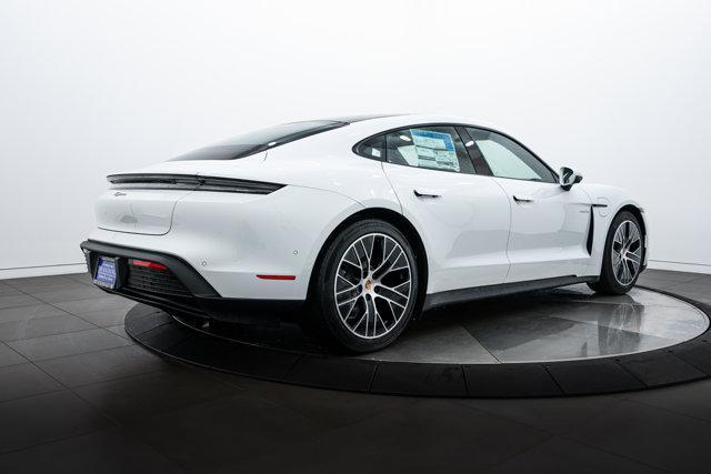 new 2025 Porsche Taycan car, priced at $114,615