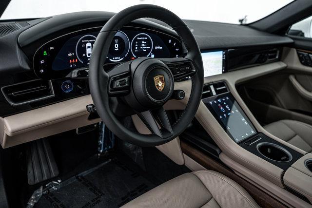 new 2025 Porsche Taycan car, priced at $114,615