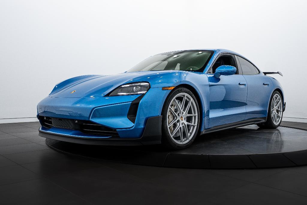 new 2025 Porsche Taycan car, priced at $261,965