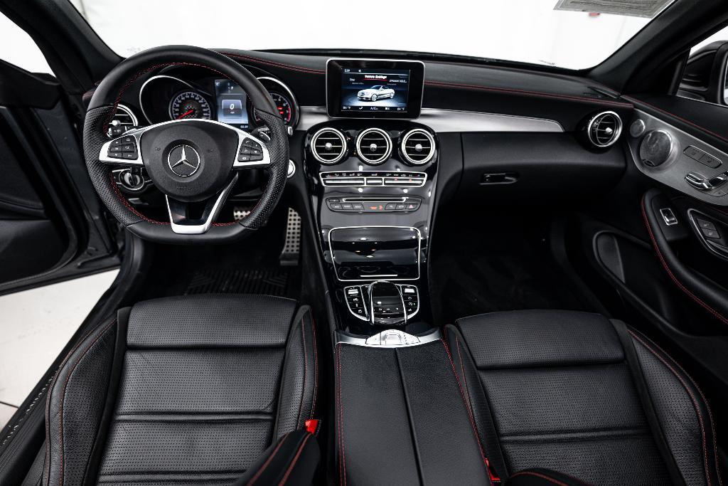 used 2017 Mercedes-Benz AMG C 43 car, priced at $36,991