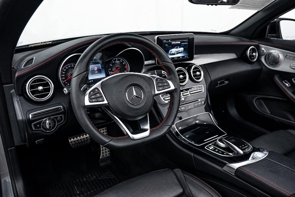 used 2017 Mercedes-Benz AMG C 43 car, priced at $36,991