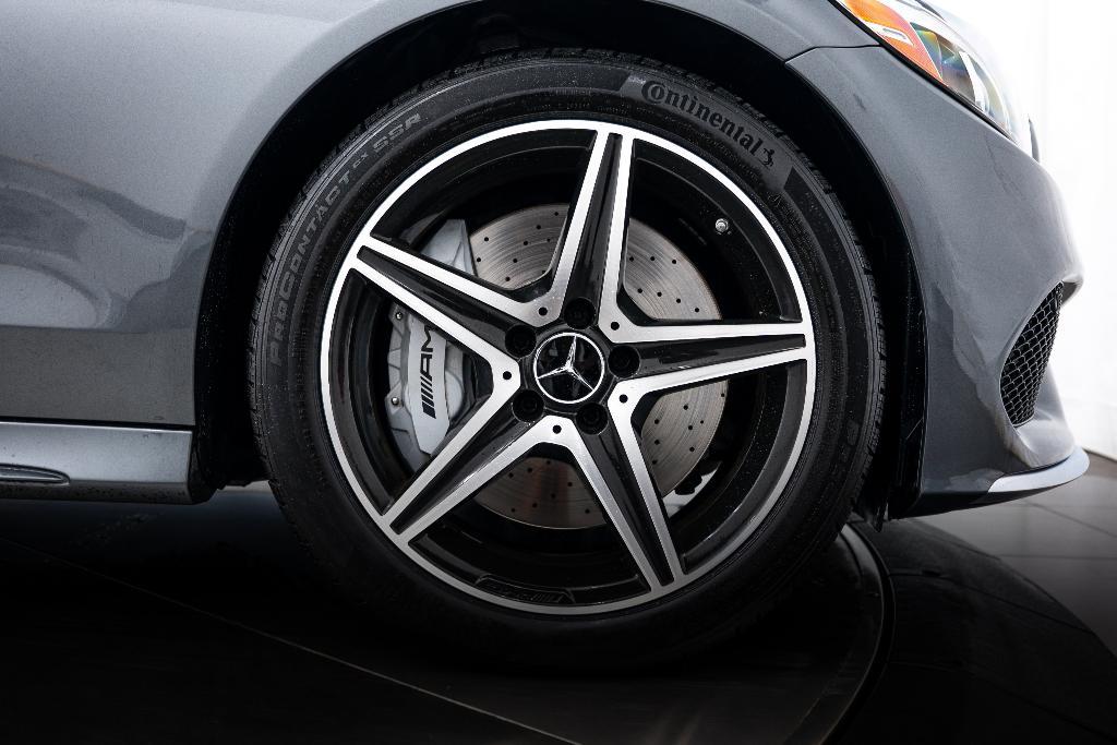 used 2017 Mercedes-Benz AMG C 43 car, priced at $36,991