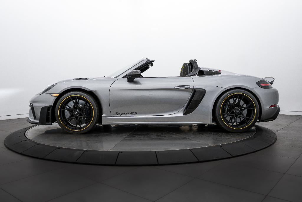used 2025 Porsche 718 Spyder car, priced at $209,990