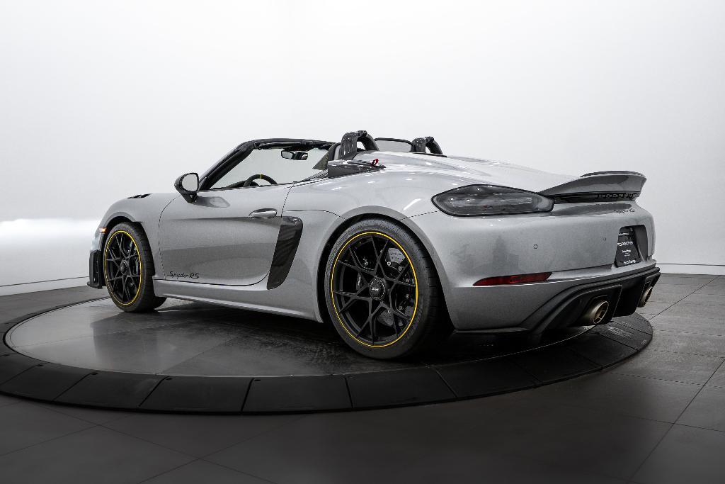 used 2025 Porsche 718 Spyder car, priced at $209,990