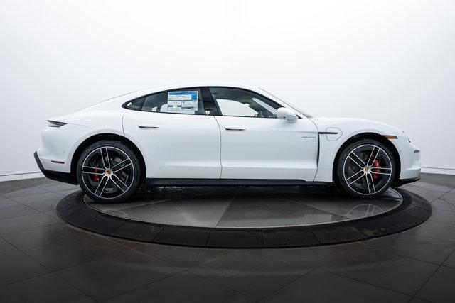 new 2025 Porsche Taycan car, priced at $148,875