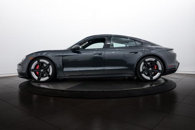 used 2025 Porsche Taycan car, priced at $114,991
