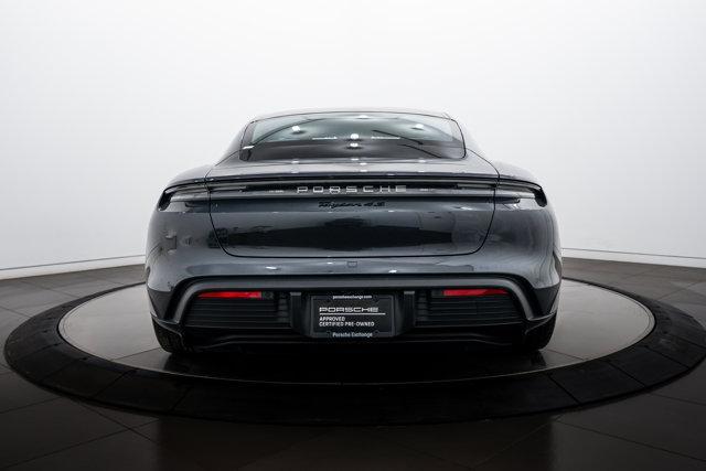 used 2025 Porsche Taycan car, priced at $114,991