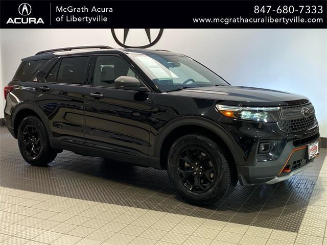 used 2022 Ford Explorer car, priced at $25,661