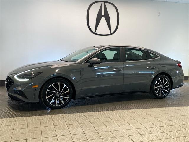 used 2021 Hyundai Sonata car, priced at $18,746