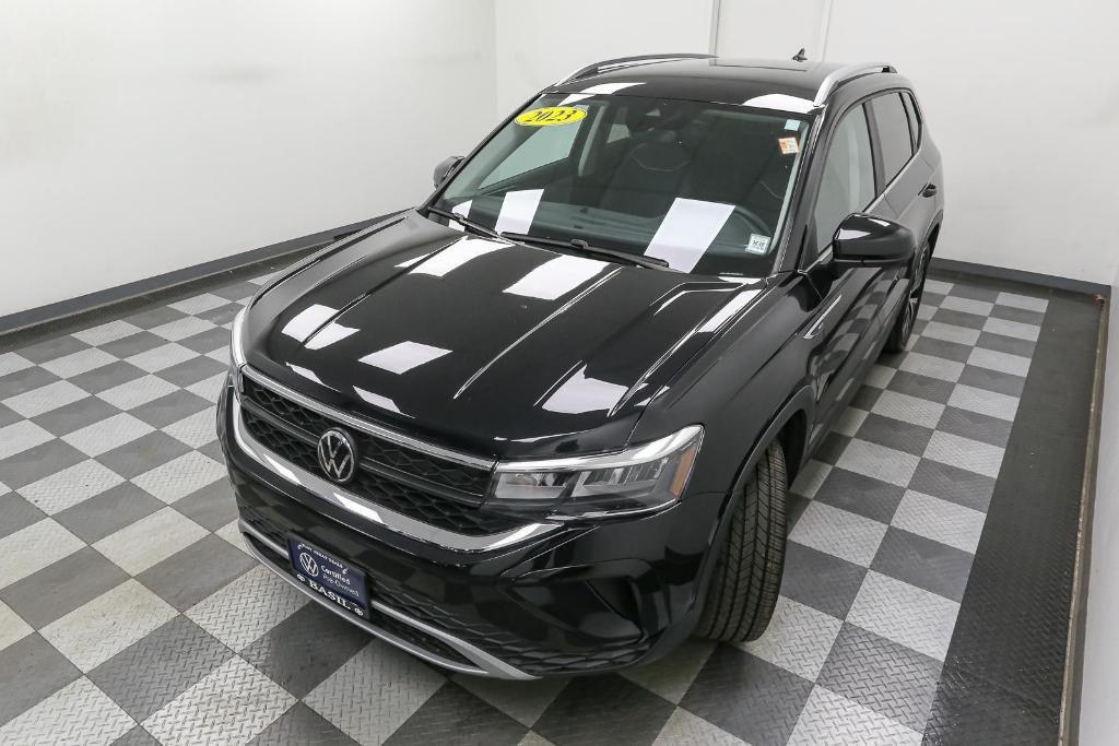 used 2023 Volkswagen Taos car, priced at $22,427