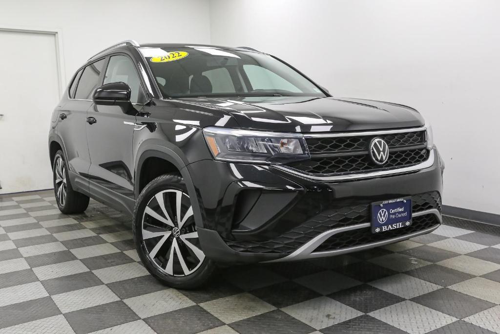 used 2022 Volkswagen Taos car, priced at $19,525