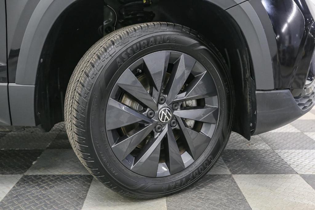 used 2023 Volkswagen Taos car, priced at $20,000