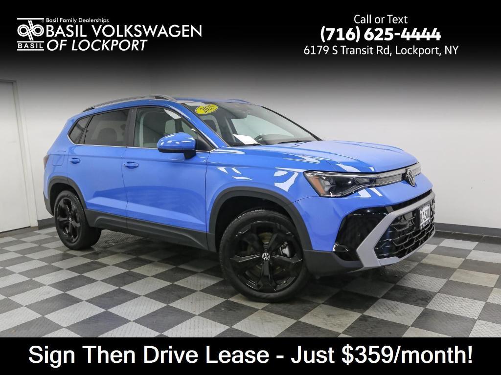 used 2025 Volkswagen Taos car, priced at $30,697