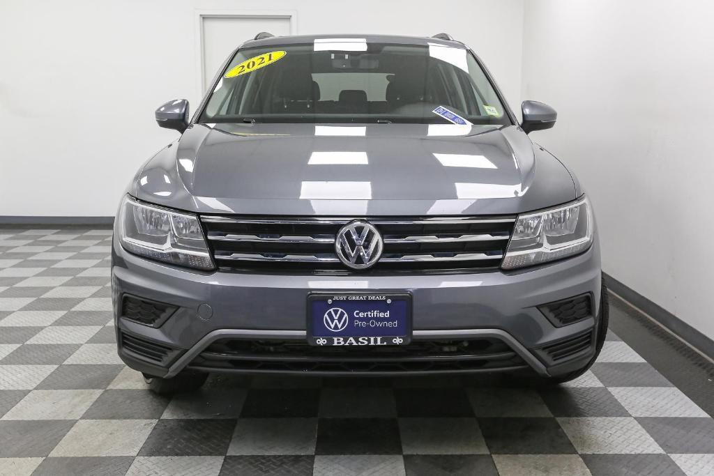 used 2021 Volkswagen Tiguan car, priced at $18,495