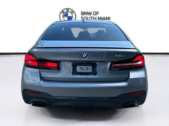 used 2023 BMW 530 car, priced at $37,500