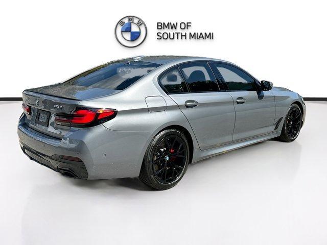 used 2023 BMW 530 car, priced at $37,500