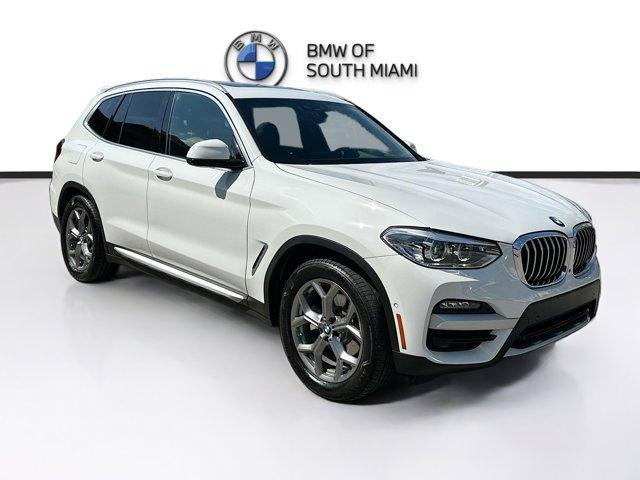used 2021 BMW X3 car, priced at $22,000