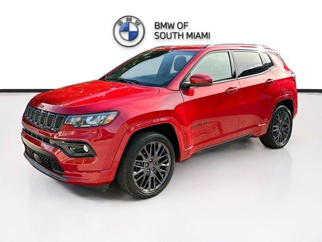 used 2023 Jeep Compass car, priced at $19,750