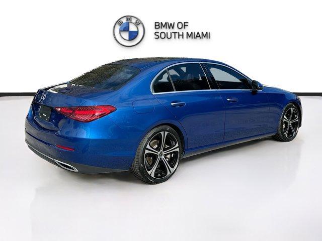 used 2022 Mercedes-Benz C-Class car, priced at $25,500