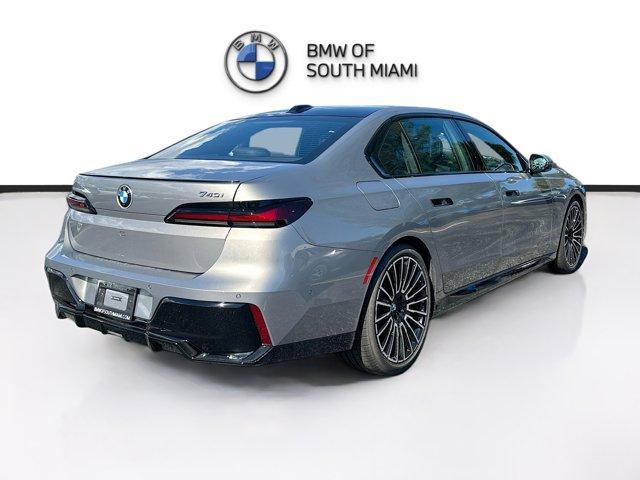 new 2026 BMW 740 car, priced at $110,805