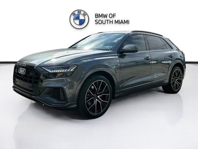 used 2019 Audi Q8 car, priced at $34,750