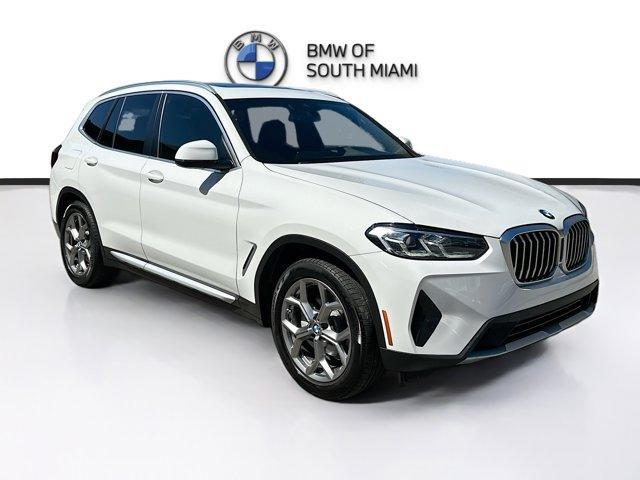 used 2022 BMW X3 car, priced at $29,750