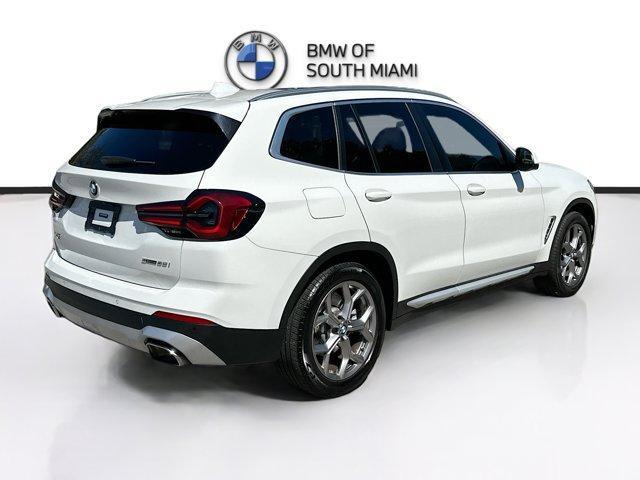 used 2022 BMW X3 car, priced at $29,750
