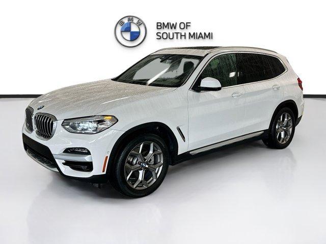 used 2021 BMW X3 car, priced at $24,250