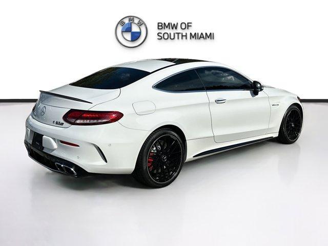 used 2021 Mercedes-Benz AMG C 63 car, priced at $65,500