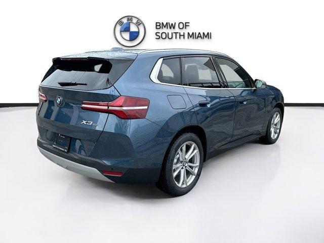 new 2025 BMW X3 car, priced at $50,957